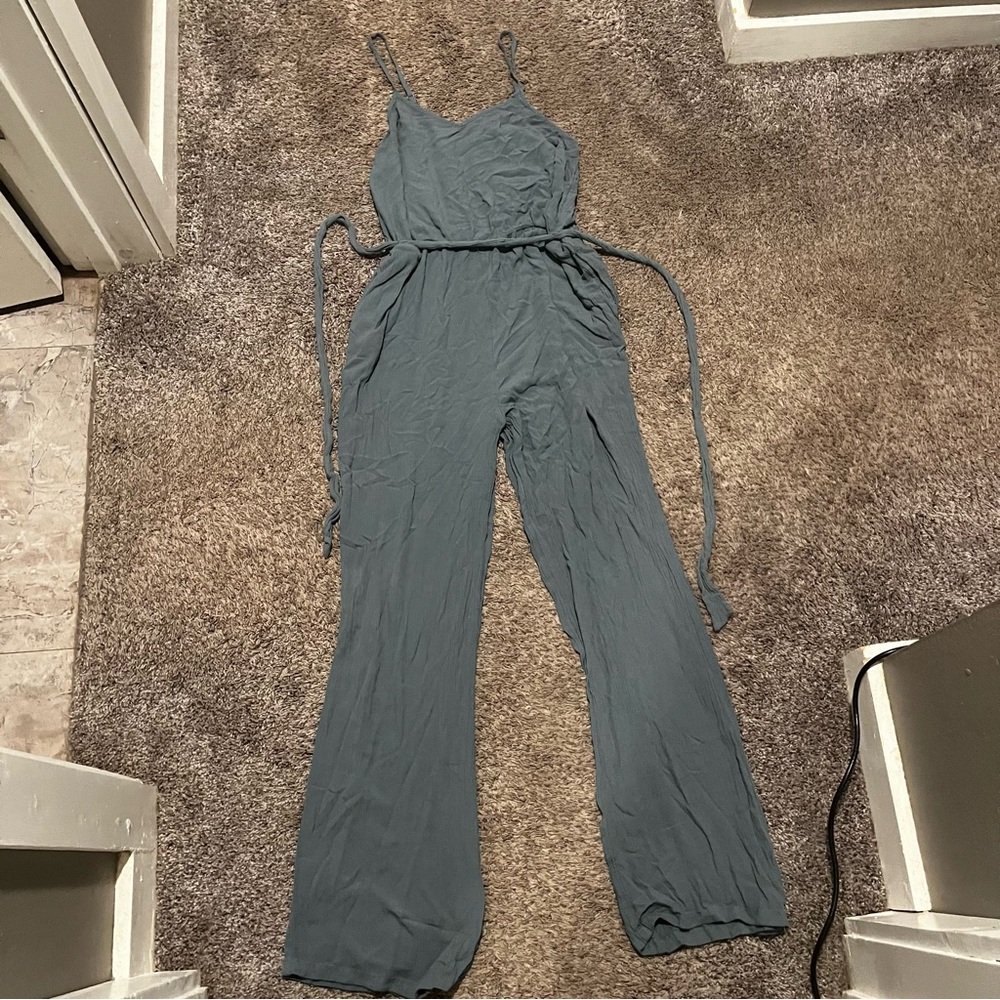 Stylish green Jumpsuit
